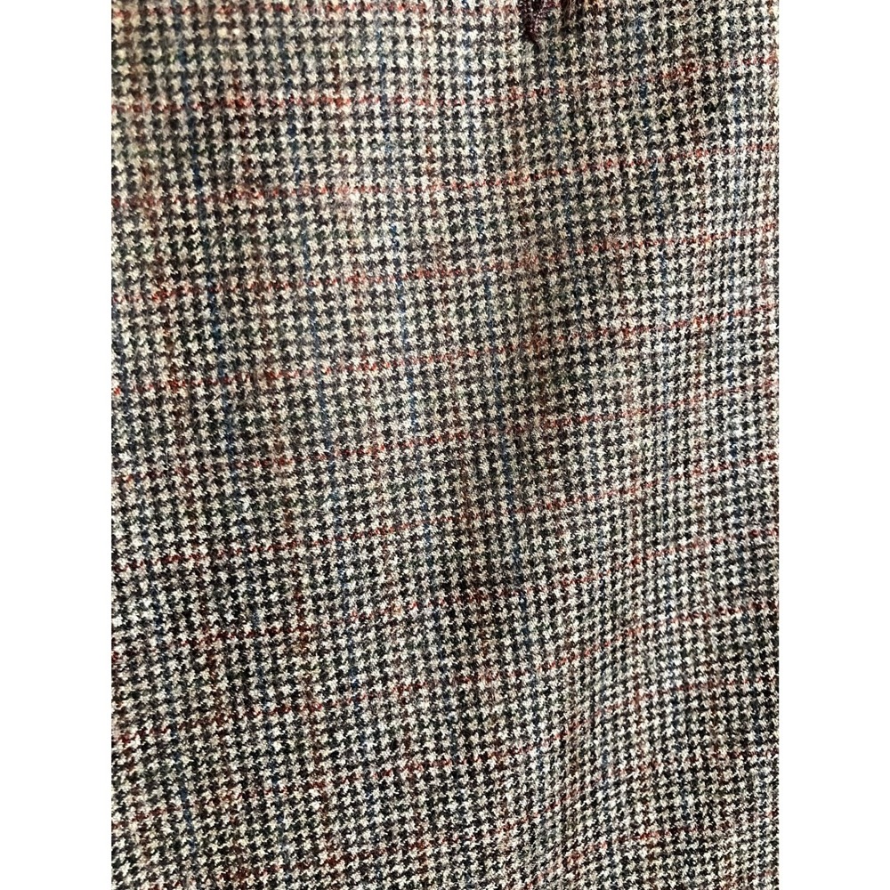 Cortina Mens Pants 36x30 Brown Wool Cashmere Pleated Dress Cuffed Made in Canada - Picture 10 of 10